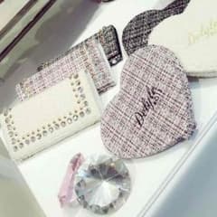 Delyle NOIR ノベルティ ウォレット ピンクのサムネイル