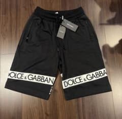 ☆らすく様専用 DOLCE&GABBANA ショートパンツ ブラック 46 - メルカリ