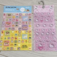 Crayon Shin-chan & Hello Kitty Tile Stickers (Set of 2)