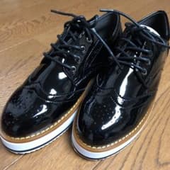 厚底エナメルローファーのサムネイル
