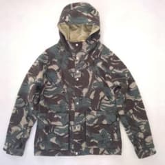 美品 ノースフェイス パープルレーベル カモフラ ウール マウンテンパーカー L