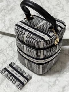 herlipto Jacquard Mini Vanity Bag black - メルカリ
