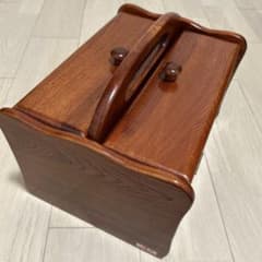 レトロ【アケボノ】裁縫箱/ソーイングボックス ソーイングボックス 裁縫箱 お針箱 木製 アケボノ 日本製 - メルカリ
