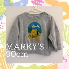 90cm⛰️Marky's マーキーズ 秋冬 トップス キッズ トレーナーのサムネイル
