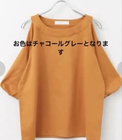 【美品】SENSE OF PLACE オープンショルダー バルーンスリーブのサムネイル