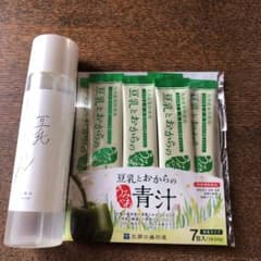 豆乳ろーしょん  120ml   &   豆乳とおからの青汁のサムネイル