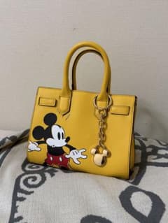 ミッキーマウス Disney × ALDO イエローハンドバッグ - メルカリ
