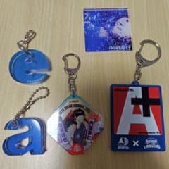androp キーホルダー アクリルステッカー5点セットのサムネイル