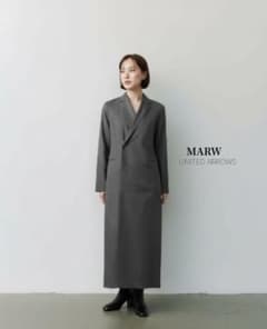 極美品 MARW UNITED ARROWS ダブルジャケット ワンピース - メルカリ