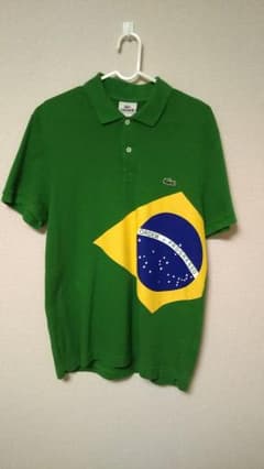 大特価❗️LACOSTE♥️国旗♥️ポロシャツのサムネイル