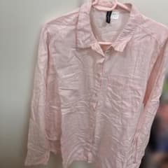H&M ピンク 長袖シャツ EUR 42のサムネイル