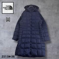☆人気 ノースフェイス 軽量 ロングダウンコート ネイビー 550 