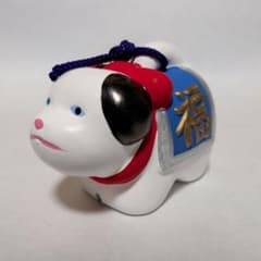 戌干支土鈴 京都 清水焼 高橋毅孖作 置物 縁起物 伝統工芸 厄除け 郷土