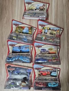 マテル社ディズニピクサーカーズムービーモーメント7セット14台まとめ売りレア希少 マテル社ディズニピクサーカーズムービーモーメント7セット14台まとめ