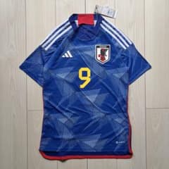 新品タグ付き】日本代表 2022 W杯モデル 三笘薫 絶版 ユニフォーム M