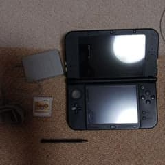 Newニンテンドー3DS LL ライム×ブラック 本体 妖怪ウォッチ本家ソフト付のサムネイル