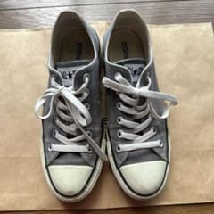 CONVERSE ALL STAR グレー ローカット スニーカーのサムネイル