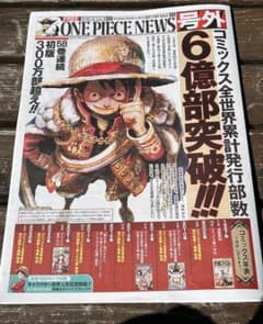 ONE PIECE NEWS 号外のサムネイル