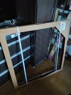 アメリカンフェンス ブラック 90x90cm 丁番・ロック機構 一式 - メルカリ