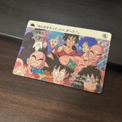 ドラゴンボール カードダス みんなそろって、ハイ、ポーズ！！ ドラゴンボール カードダス 1995年製 48 みんなそろって、ハイ、ポーズ