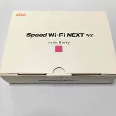 最終値下げ☆au☆W01☆Wi-Fiルーター☆新品のサムネイル