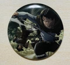 進撃の巨人 アニメイト ジャケット柄 缶バッジ リヴァイ ケニー - メルカリ