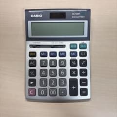 CASIO DS-12WT エコバッテリー電卓のサムネイル