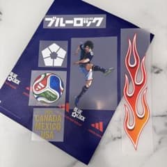 【非売品】adidas 日本代表 ユニフォーム ブルーロック ノベルティ　糸師凛のサムネイル