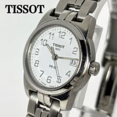 [신품 전지 가동]TISSOT PR50 여성 시계 데이트 쿼츠