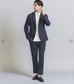未使用級✨BEAUTY&YOUTH LANATECセットアップ ネイビーXL - メルカリ