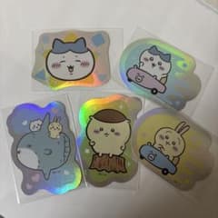 ちいかわ キャラカットステッカーガム 5枚セットのサムネイル
