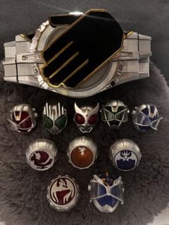 【最終】仮面ライダーウィザード DX ウィザードドライバー、リング10個のサムネイル