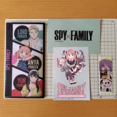 SPY × FAMILY 티켓 홀더 엽서 2 장 책갈피 정리 판매