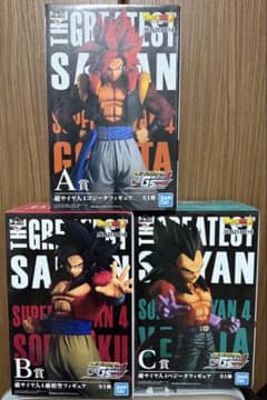 ドラゴンボール 1番くじTHE GREATEST SAIYAN 3体セット - メルカリ