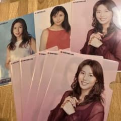 松嶋菜々子 クリアファイル 8枚のサムネイル