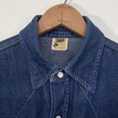 エスク　Lee RIDER SHIRT 16 L 復刻 50s 濃紺 エスク様専用 Lee RIDER SHIRT 16 L 復刻 50s 濃紺 - メルカリ