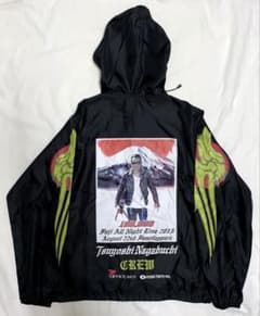 長渕剛 スタッフジャンバー 富士山麓オールナイトライブ2015 CREW非売品 長渕剛 富士山麓オールナイトライブ2015 スタッフジャンバー CREW