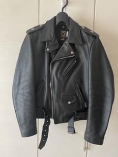 Schott ONE STAR 613UST ワンスター サイズ44 黒 - メルカリ