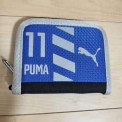 値下げしました　PUMA キッズ 財布 ブルー ブラックのサムネイル