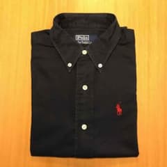 再お値下げ！　ラルフ ローレン　キッズシャツ　濃紺色のサムネイル
