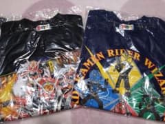 新品☆仮面ライダーウィザード七分丈Ｔシャツ110サイズ２枚セット①のサムネイル