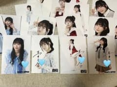FRUITS ZIPPER 真中まな 直筆サイン入り生写真のサムネイル