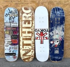 【超メルカリ市セール】BAKER スケートボード デッキ 2枚セット スケートボード デッキ 4枚セット まとめ売り - メルカリ