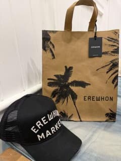 新品EREWHON エレホン トートバッグ エコバッグ ヘイリー・ビーバーのサムネイル