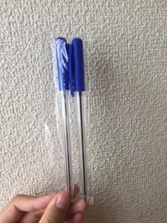 青色 ボールペンのサムネイル