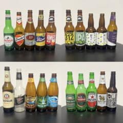 多国籍ビール 空き瓶 20本セットのサムネイル