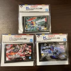 未開封　一番くじ　ガンダム2024 H賞　ステッカーセット　三つセットのサムネイル
