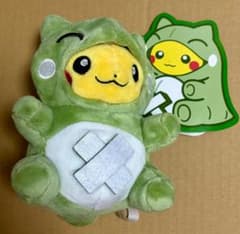 紙タグ付き未使用 ポケモン 着ぐるみピカチュウ マスコット ポケパルレ