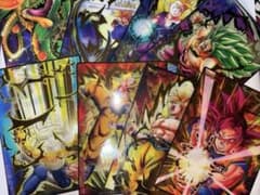 ドラゴンボールクリアカード8枚セットのサムネイル