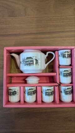 中国茶器セット ティーポット 湯呑み 6客のサムネイル